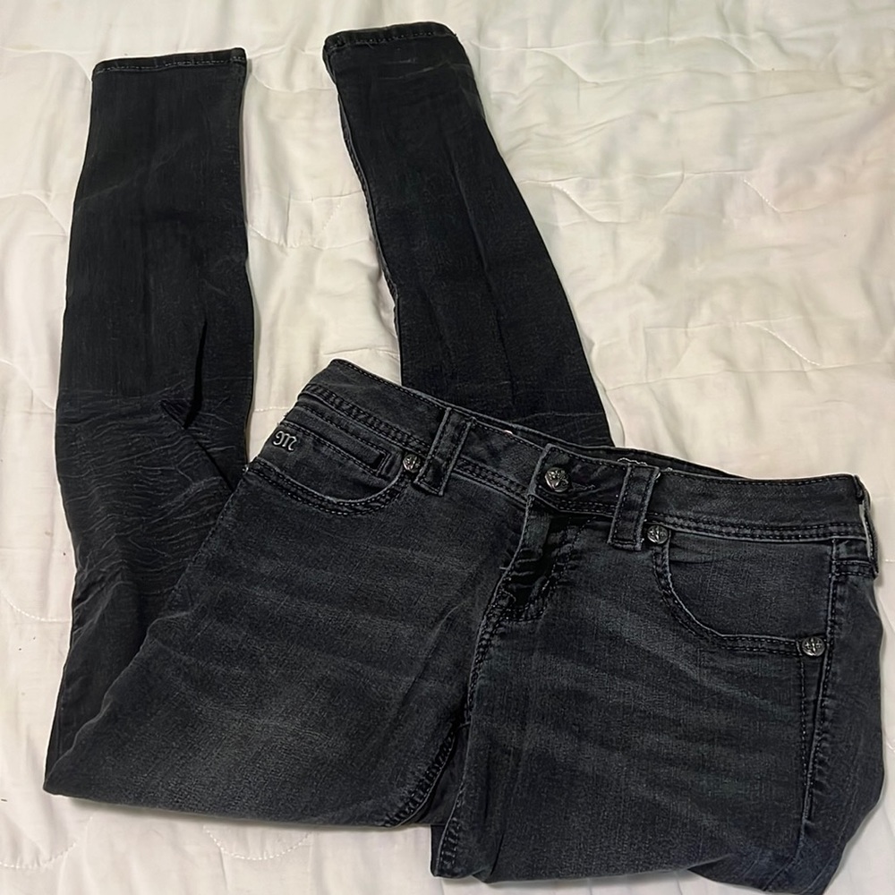 Miss Me Black Skinny Jeans